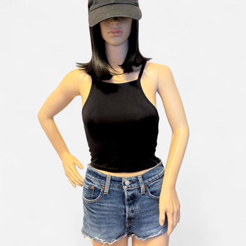 Levi's High Waist Denim Shorts